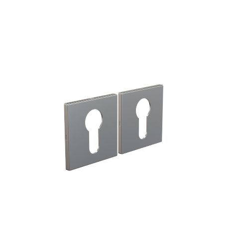 FROST Architectural Hardware Kube 3001 Rosetter - Børstet Stål