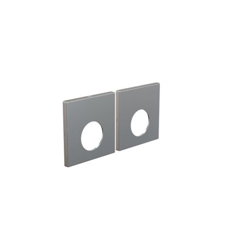 FROST Architectural Hardware Kube 3006 Kaba Dørgrebs Rosette - Børstet Stål