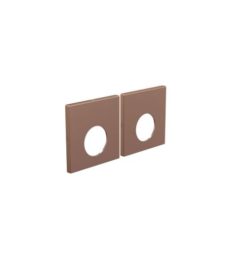 FROST Architectural Hardware Kube 3006 Kaba Dørgrebs Rosette - Børstet Kobber