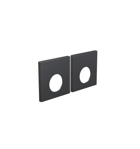 FROST Architectural Hardware Kube 3006 Kaba Dørgrebs Rosette - Børstet Sort
