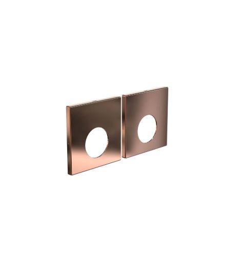 FROST Architectural Hardware Kube 3006 Kaba Dørgrebs Rosette - Poleret Kobber