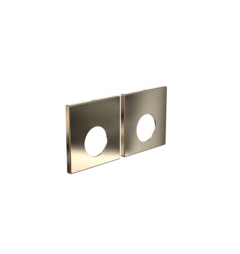 FROST Architectural Hardware Kube 3006 Kaba Dørgrebs Rosette - Poleret Guld