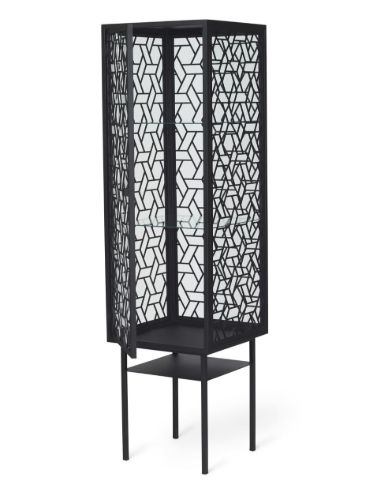 Warm Nordic Enigma Vitrineskab H: 180 cm - Black