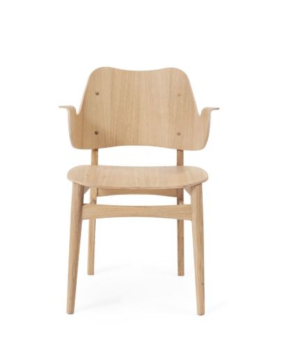 Warm Nordic Gesture Chair SH: 46 cm - Oak