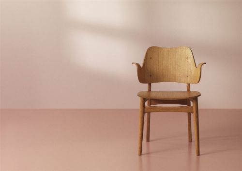 Warm Nordic Gesture Chair SH: 46 cm - Teak