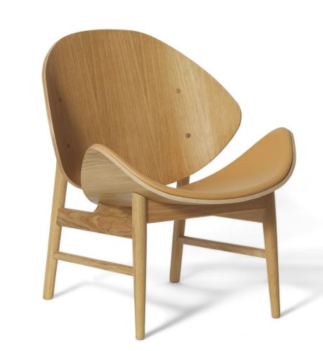 Warm Nordic The Orange Lounge Chair SH: 38 cm - Oak/Nature
