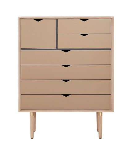 Andersen Furniture S8 Kommode 83x107 cm - Sæbebehandlet Eg/Kashmir