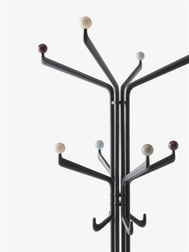 &Tradition Capture SC77 Coat Stand H: 183 cm - Graphite/Multicolour