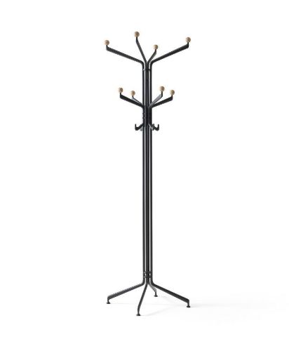 &Tradition Capture SC77 Coat Stand H: 183 cm - Graphite/Oak