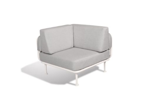 Mindo 100 Lounge Corner Module SH: 39,5 cm - ML00549 Off White