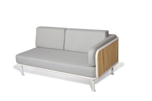 Mindo 100 2 Seater Module Right SH: 39,5 cm - ML00549 Off White
