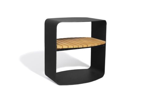 Mindo 109 Side Table 48x35x50 cm - Dark Grey