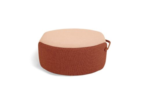 Mindo 108 Pouf Large 74,5x65,5x35 cm - Terracotta
