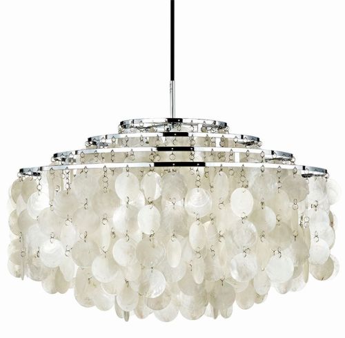 Verpan Fun 10DM Pendel Ø: 57 cm - Krom