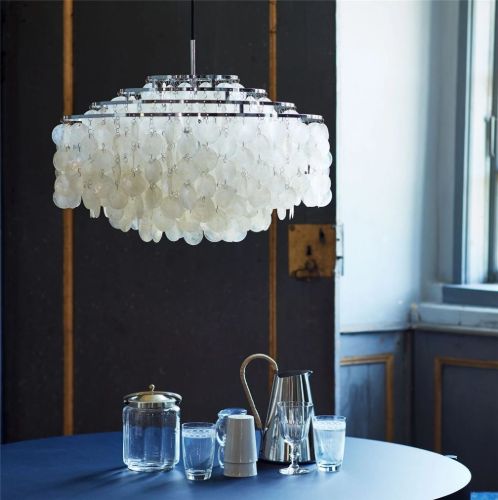 Verpan Fun 10DM Pendel Ø: 57 cm - Krom