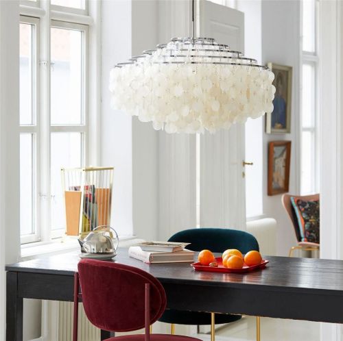 Verpan Fun 11DM Pendel Ø: 70 cm - Krom