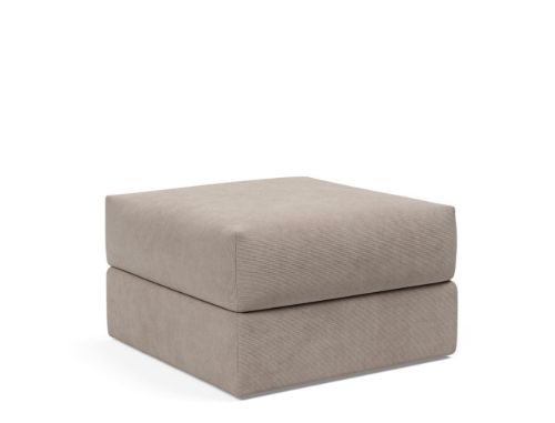 Innovation Living Cornila Ottoman 75x75 cm - 318 Cordufine Beige