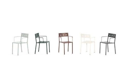 HAY Balcony Armchair SH: 46 cm - Anthracite