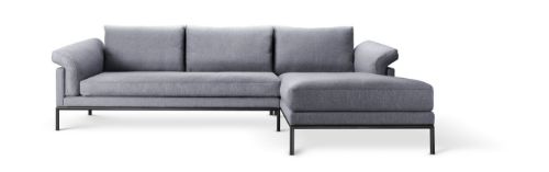 Eva Solo Crush Sofa 2 pers. m. Chaiselong B: 256 cm - Positano col 87