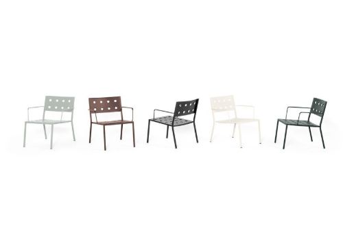 HAY Balcony Lounge Armchair SH: 39 cm - Chalk Beige