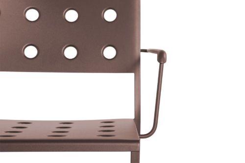 HAY Balcony Lounge Armchair SH: 39 cm - Iron Red