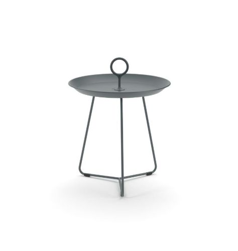 HOUE EYELET Tray Table Ø: 45 cm - Dark Grey