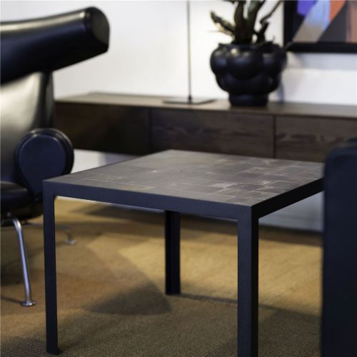 Rübner Sofabord 125x59x45 cm - Skiffer/Grafit