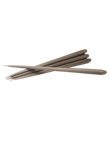 STOFF Nagel Taper Candles by Ester & Erik 6 pcs H: 29 cm - Taupe