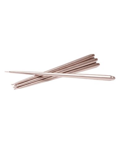 STOFF Nagel Taper Candles by Ester & Erik 6 pcs H: 29 cm - Pearl