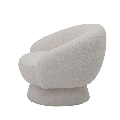 Bloomingville Ted Lounge Stol SH: 40 cm - Hvid
