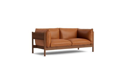 HAY Arbour 2 Seater B: 180 cm - Nevada NV2488S / Oiled Waxed Solid Walnut