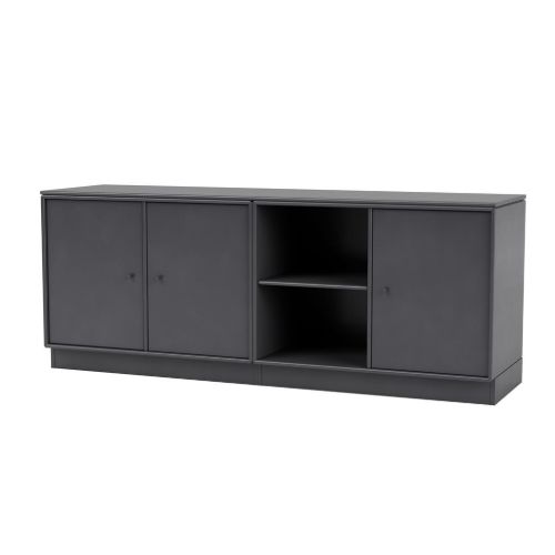 Montana Selection Save Skænk med sokkel 7 cm 139,2x46,8 cm - 36 Coal