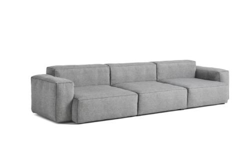 HAY Mags Soft Low Armrest 3 Seater Combination 1 L: 278,5 cm - Hallingdal 126