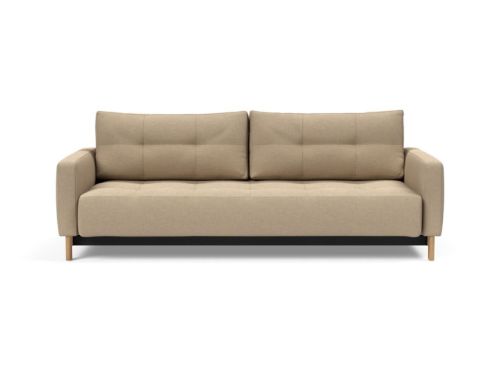 Innovation Living Pyxis D.E.L Sofa Bed B: 232 cm - Lakeret Eg/587 Phobos Mocha