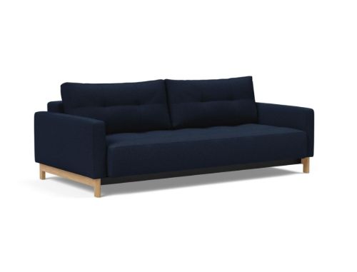 Innovation Living Pyxis D.E.L Sofa Bed B: 232 cm - Lakeret Eg/528 Mixed Dance Blue