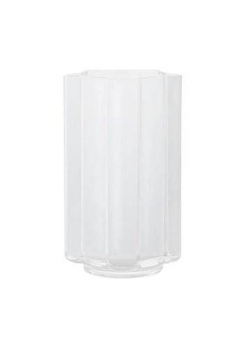 Louise Roe Funki Vase Rounded H: 34 cm - Opal White