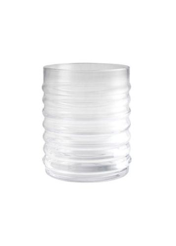 Louise Roe Willy Glass Vase Ø: 21 cm - Clear