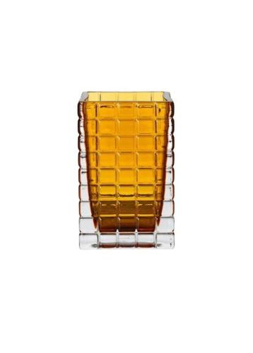 UDGÅR med lager Louise Roe City Light 3 Lysestage H: 13,5 cm - Amber