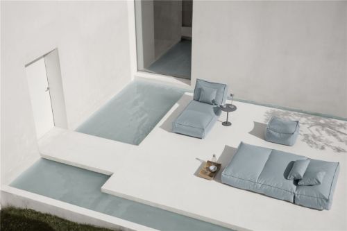 Blomus Stay Cushion 38x38 cm - Ocean