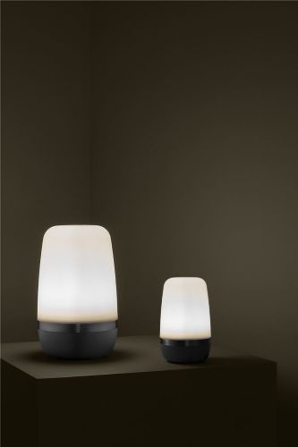 Blomus Spirit LED Outdoor Lamp Large H: 24,9 cm - Warm Gray