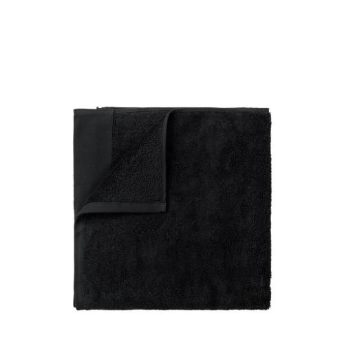 Blomus Riva Set of 2 Guest Hand Towles 30x50 cm - Black