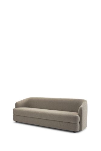 New Works Covent Sofa Deep 3 Seater SH: 42 cm - Hemp