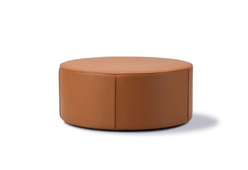 Fredericia Furniture Mono Puf Ø: 90 cm - 307 Cognac