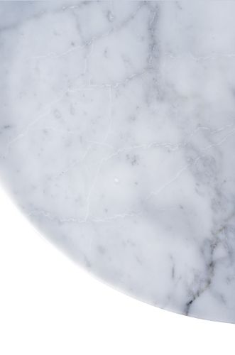 Bent Hansen Metro Sofabord Ø: 45 cm - White Carrara