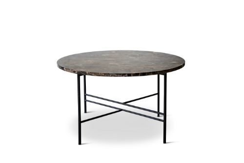 Bent Hansen Metro Sofabord Ø: 65 cm - Emperador Dark Brown