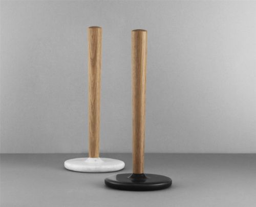 Normann Copenhagen Craft Køkkenrulle Holder - Hvid Marmor/Eg