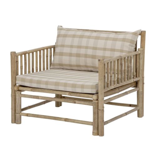 Bloomingville Korfu Lounge Stol SH: 37 cm - Bambus/Natur
