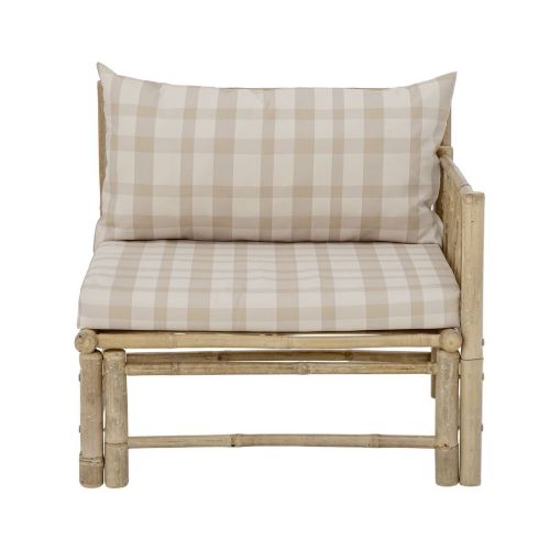 Bloomingville Korfu Modul Sofa Højre Hjørne SH: 37 cm - Bambus/Natur