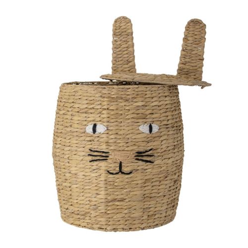 Bloomingville Mini Nelle Kurv m/låg Ø: 42 cm - Natur