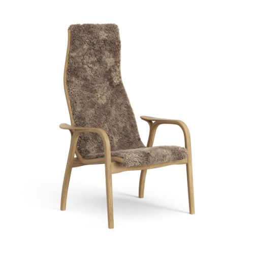 Swedese Lamini Børnestol SH: 32 cm - Olieret Eg/Fåreskind Sahara
